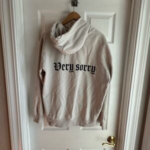 “Very Sorry” Off White Hoodie